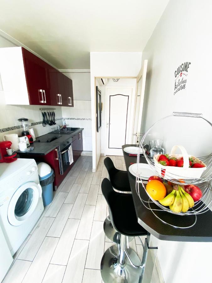 New ! Joli F2 - 10Min De La Mer Daire Nice Dış mekan fotoğraf